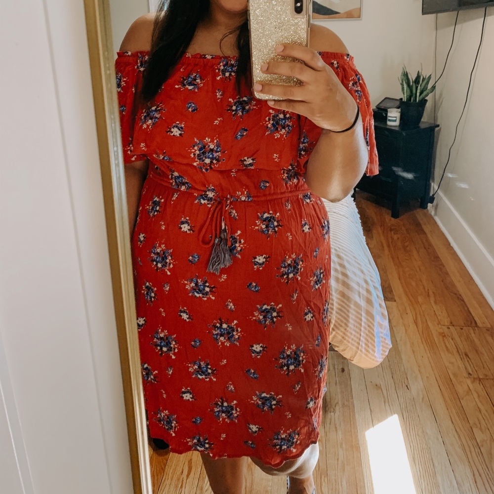 Off the shoulder, summer dress